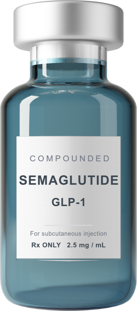 Frasco de semaglutide compuesto
